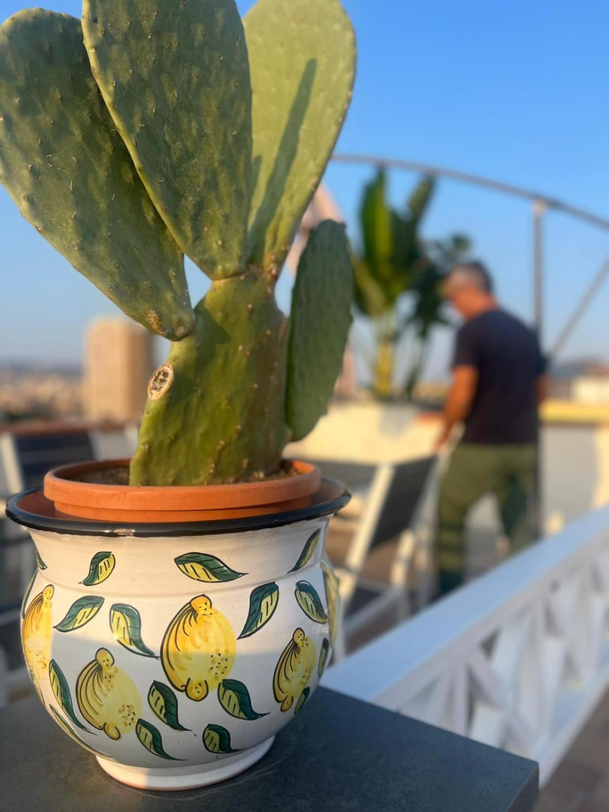 Appartamento La Terrazza Sul Cielo Aeroporto di Catania Fontana Rossa Esterno foto